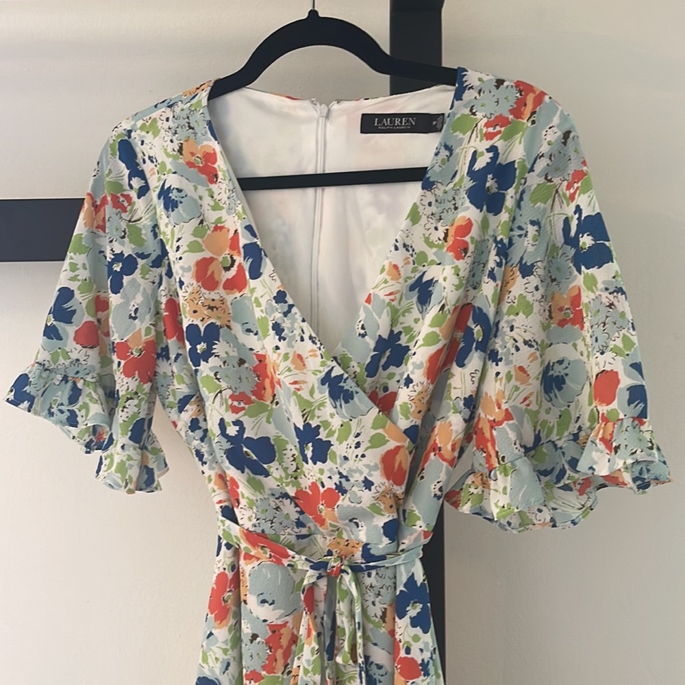 Lauren Floral Short Dress